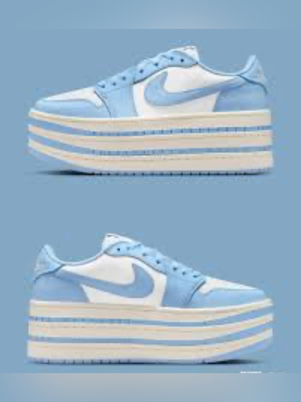 Nike Air Jordan 1 Women's Triple Stack sneakers - Picture 2 of 16